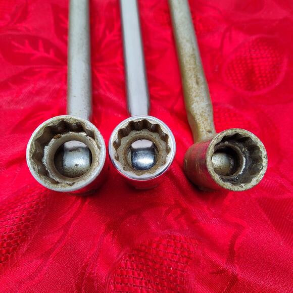 3X Snap On Tools OH Alignment Wrench 11/16 3/4 13/16” Vtg Underlined - Picture 3 of 8